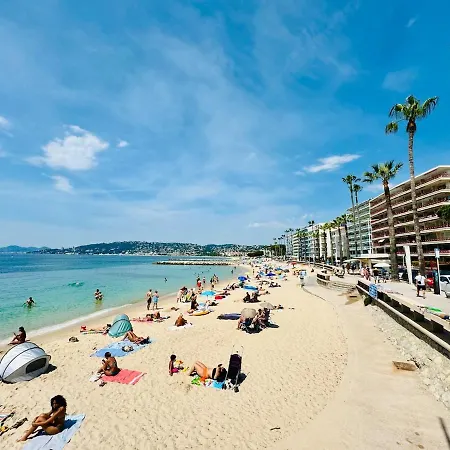 Daire Le Mediterranee - 4 Pers - 200 M Des Plages Antibes